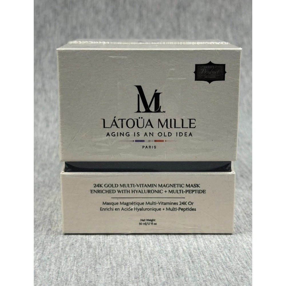 LÁTOÜA MILLE 24K Gold Multi-Vitamin Magnetic Mask 50ml Sold Out Luxury Skincare